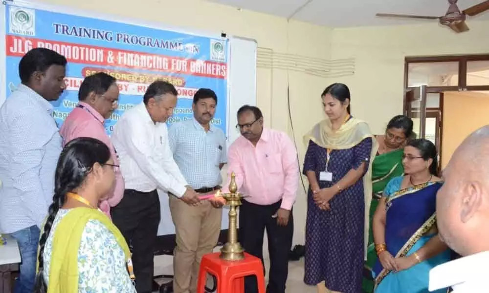 Ongole: Bankers training programme held at RUDSETI