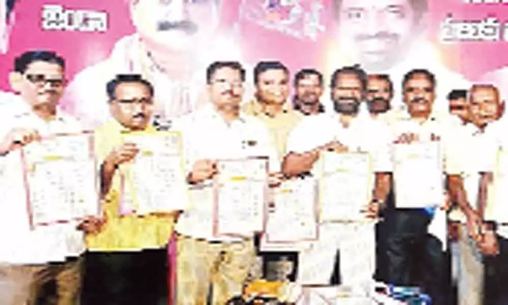 Jangama Samaj calendar released in Mahbubnagar