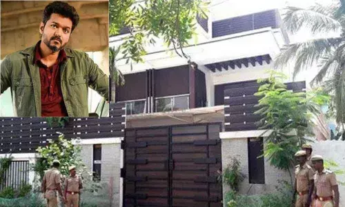 Amid IT raids at the residence and office of AGS productions, Housekeeping staff at owners house passes away