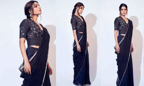 Samantha a vision of versatility, a fashionista experimenting with her style and looks for the promotions of the film Jaanu