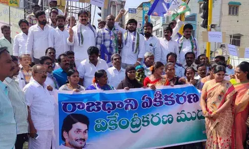 Establishment of 3 capitals is a welcome decision- proddaturu MLA