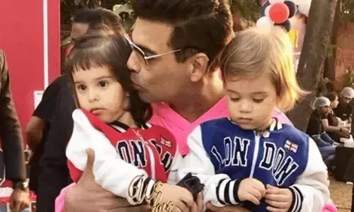 Taimur and Inaayas Adorable Dancing video at Yash-Roohis Birthday Bash went Viral on Interne