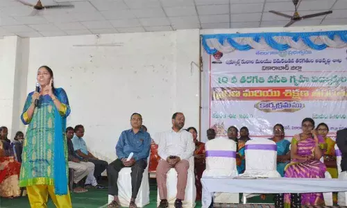 Vikarabad BC Welfare Officer Pushpalata advised Students urged to strive & excel in examinations