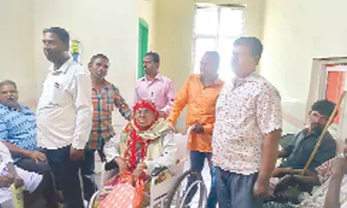 Hyderabad: Disabled deprived of Aasra pensions in Rajendranagar