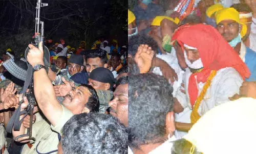 Sammakka arrives amid frenzied devotion