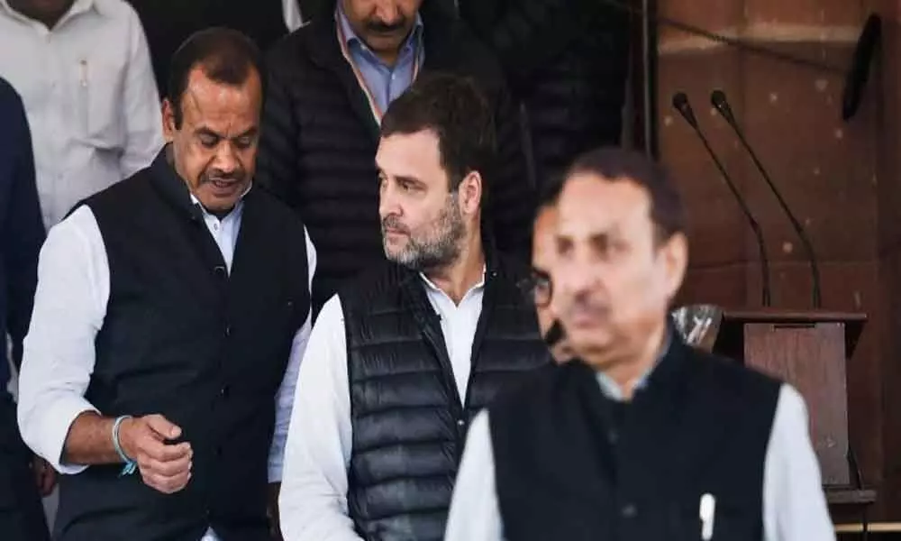 BJP stifling my voice in Parliament: Rahul Gandhi