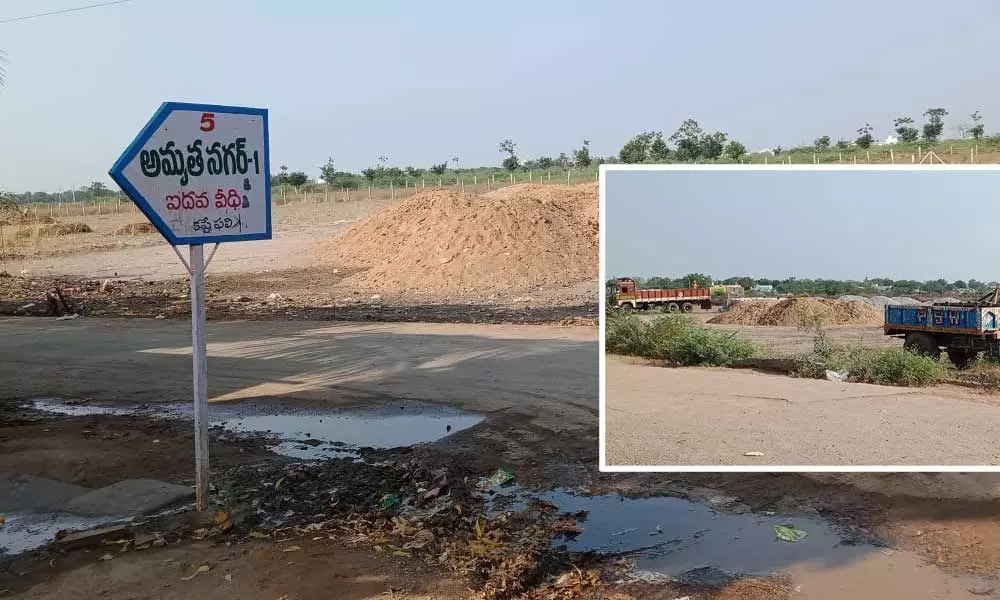 Illegal quarrying and transportation of sand is rampant in Kadapa district