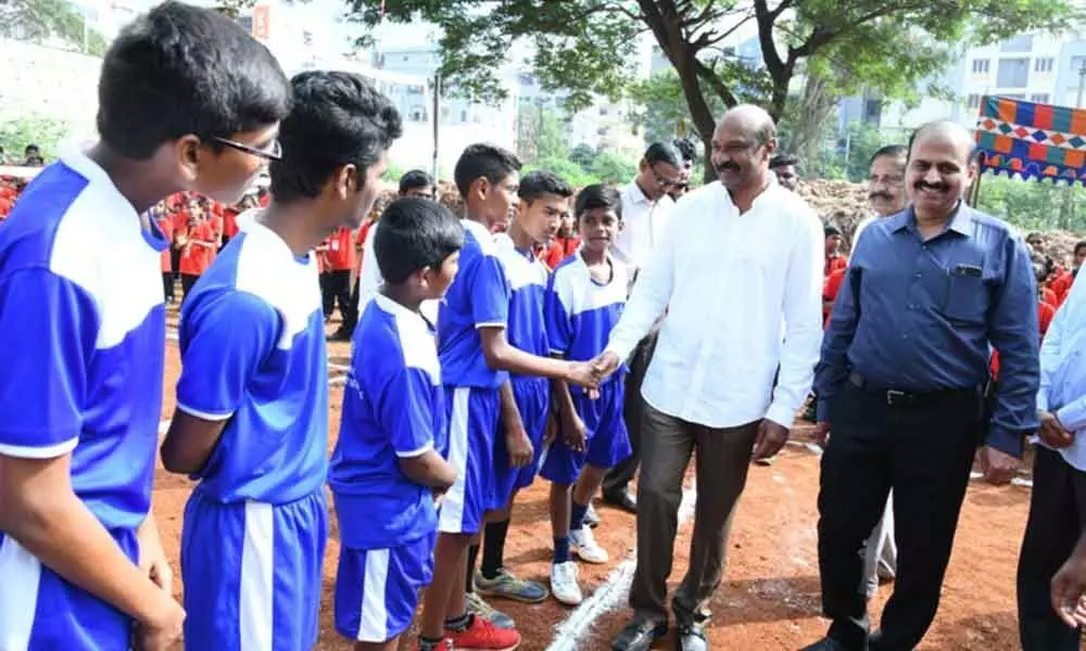 Inter-school Boys Volleyball Championship kick-starts in Visakhapatnam