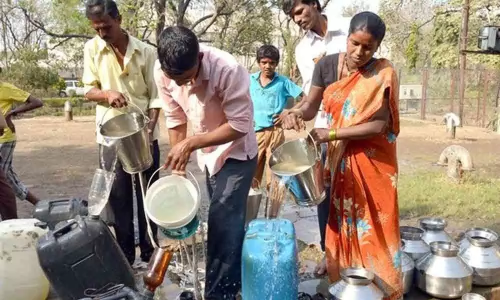 Sarpanches in a bind over water supply to villages