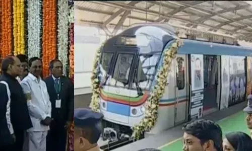 CM KCR flags off JBS-MGBS metro stretch