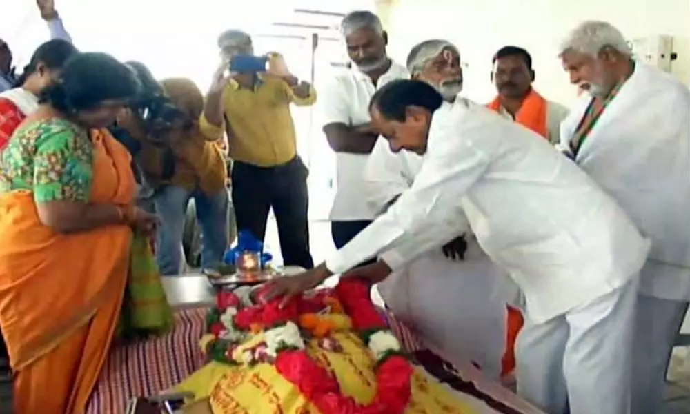 CM KCR brother-in-law passes away in Hyderabad