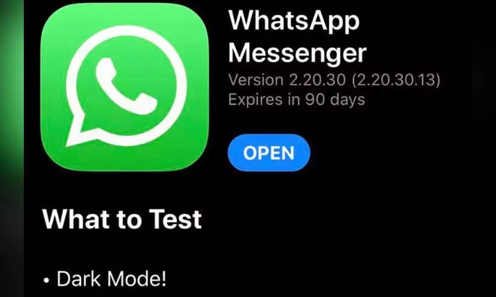 WhatsApp Beta Latest Update: iPhones Beta Users Get Dark Mode
