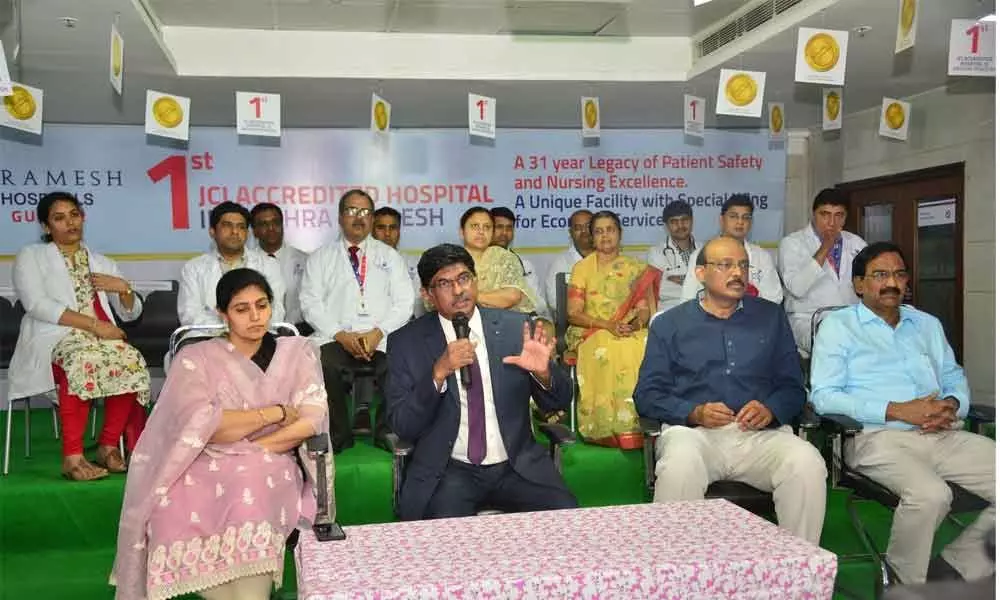 Vijayawada: JCIs Gold Seal for Ramesh Hospitals
