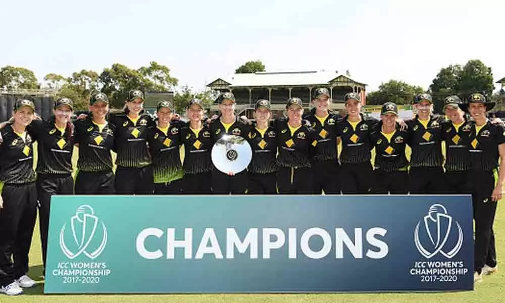 Australia retains ICC Womens Championship trophy