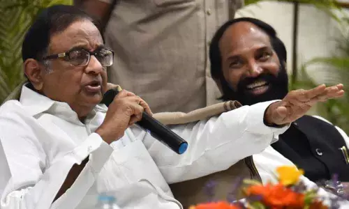 Hyderabad: Indian economy at the doorstep of ICU says P Chidambaram