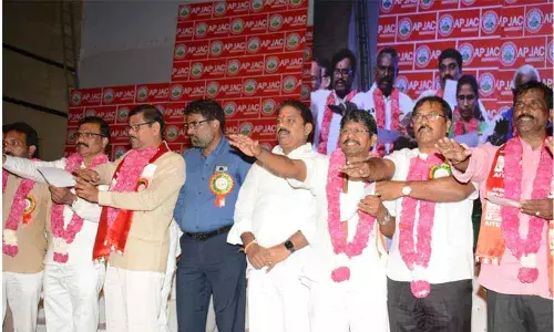 APJAC Amaravati demands restoration of old pension scheme