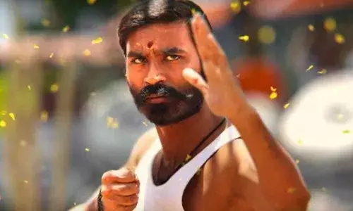 Dhanush showcases martial arts