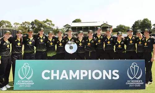 Australia retains ICC Womens Championship trophy