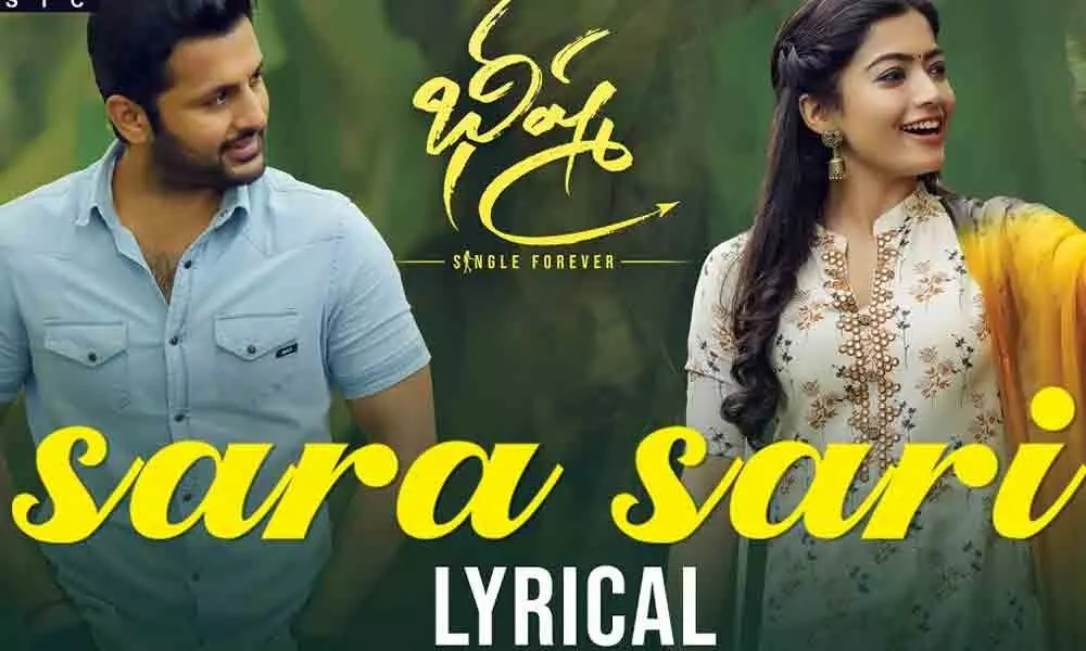 Sara Sari Lyrical Video From Bheeshma Is Out