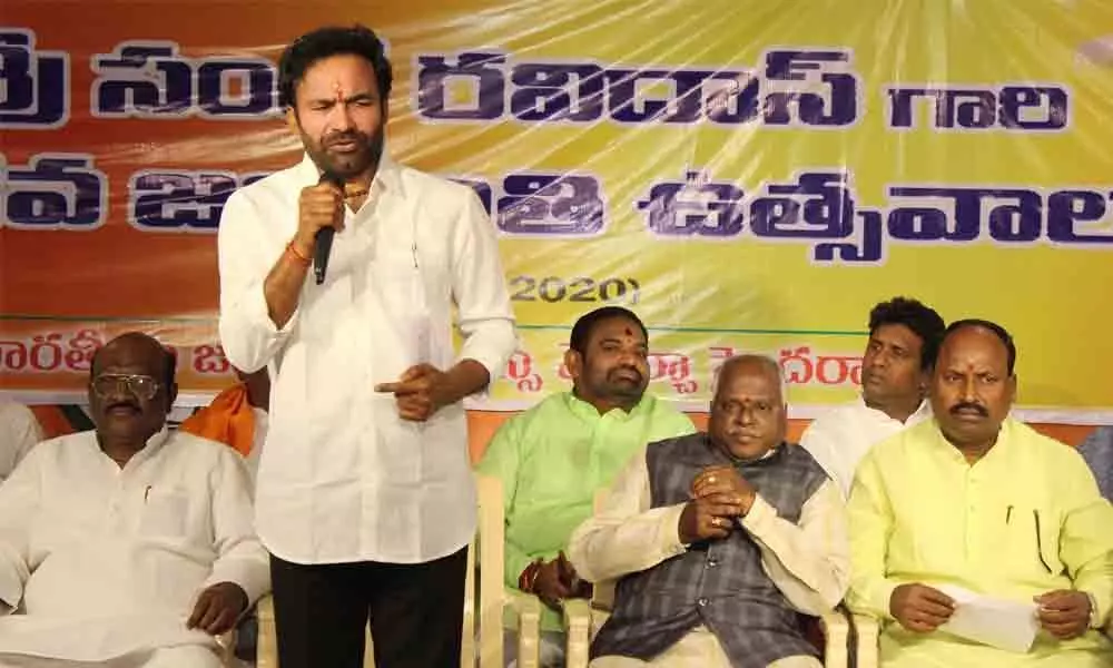 Scrapping of Article 370 a tribute to Ambedkar, says Kishan Reddy