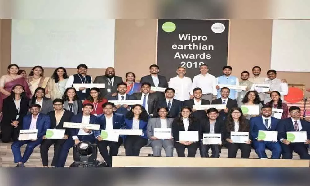 Wipro earthian awards recognise sustainability learning