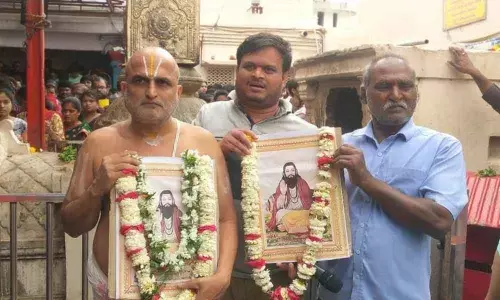 Sant Ravidas Jayanthi celebrated in Chilkur