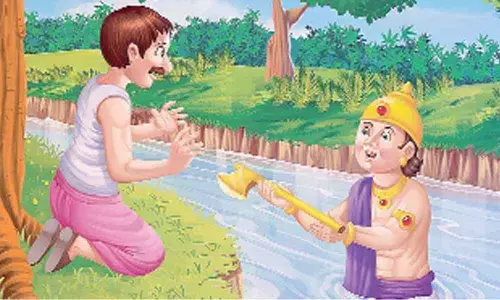 The Honest Woodcutter