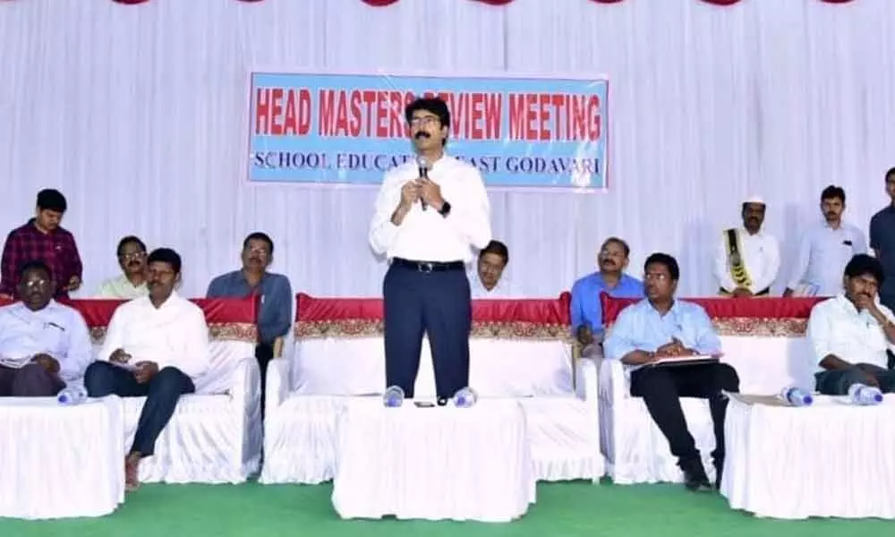 Kakinada: Ensure cent per cent result in SSC exams, Collector tells headmasters