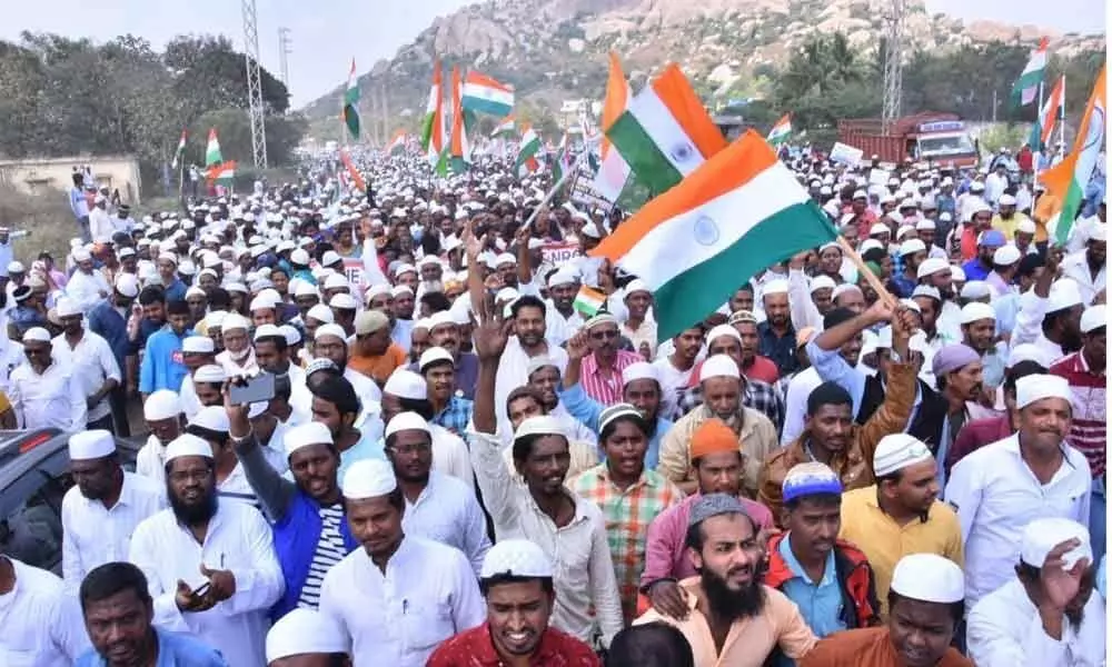 Chittoor: Muslims, Left parties organise a massive rally against  CAA
