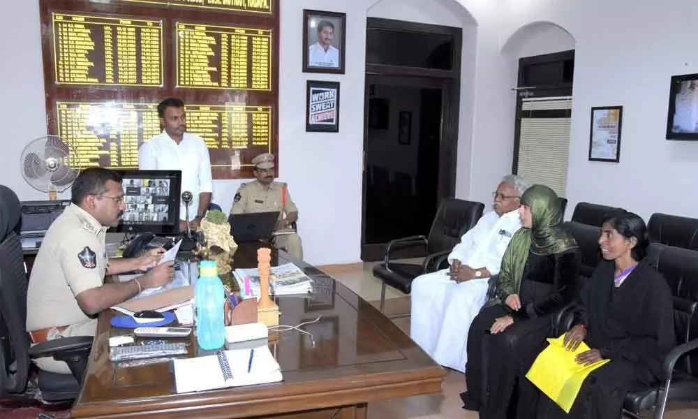 Kadapa: Officials asked to give priority to issues of women, farmers
