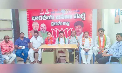 Prakasam : BJP leaders warn TDP against irresponsible comments