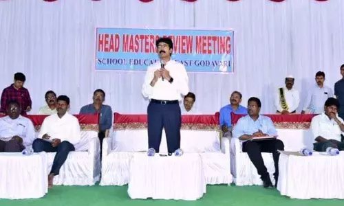 Kakinada: Ensure cent per cent result in SSC exams, Collector tells headmasters Kakinada: Ensure cent per cent result in SSC exams, Collector tells headmasters