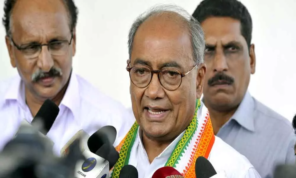 Digvijaya Singh raises doubts on EVMs, alleges no machine with chip is tamper-proof