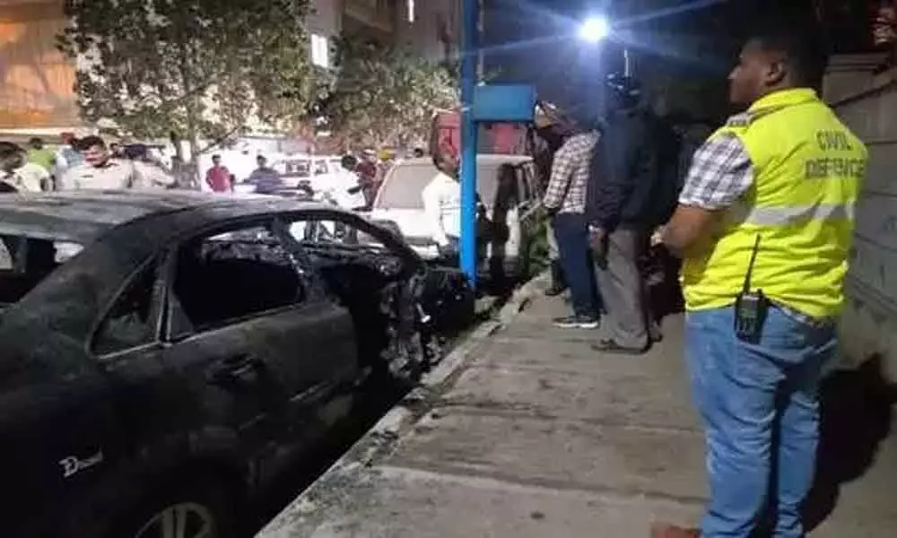 Man burnt alive in an abandoned car in Bengaluru