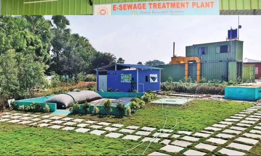 Telangana gets first eco-friendly sewage treatment plant(STP)
