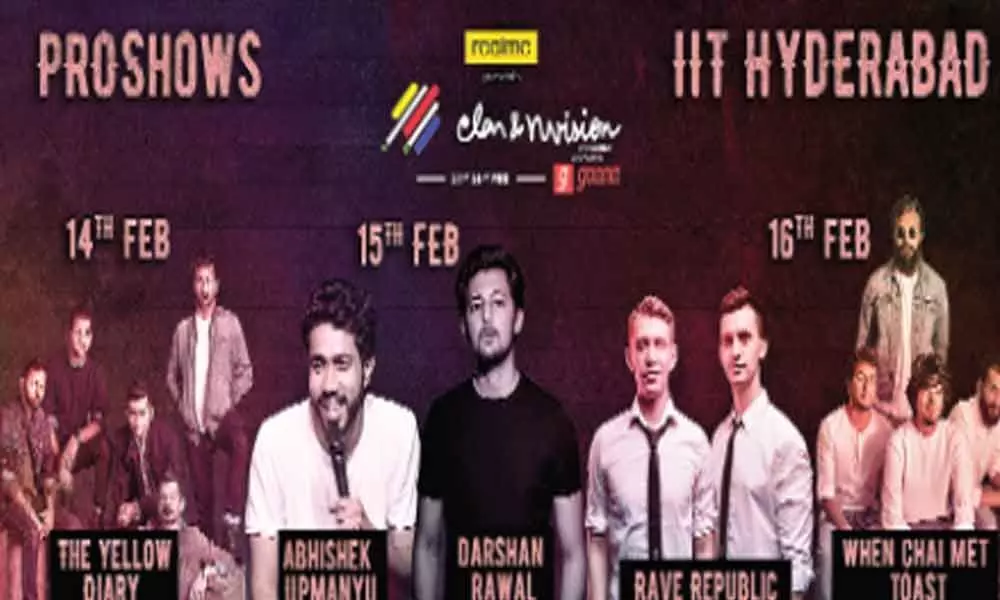3-day inter-college fest at IIT Hyderabad from Feb 14