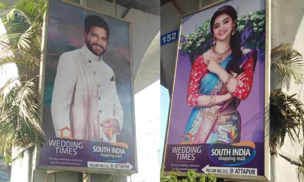Hyderabad: Dazzling advertisements distracting motorists