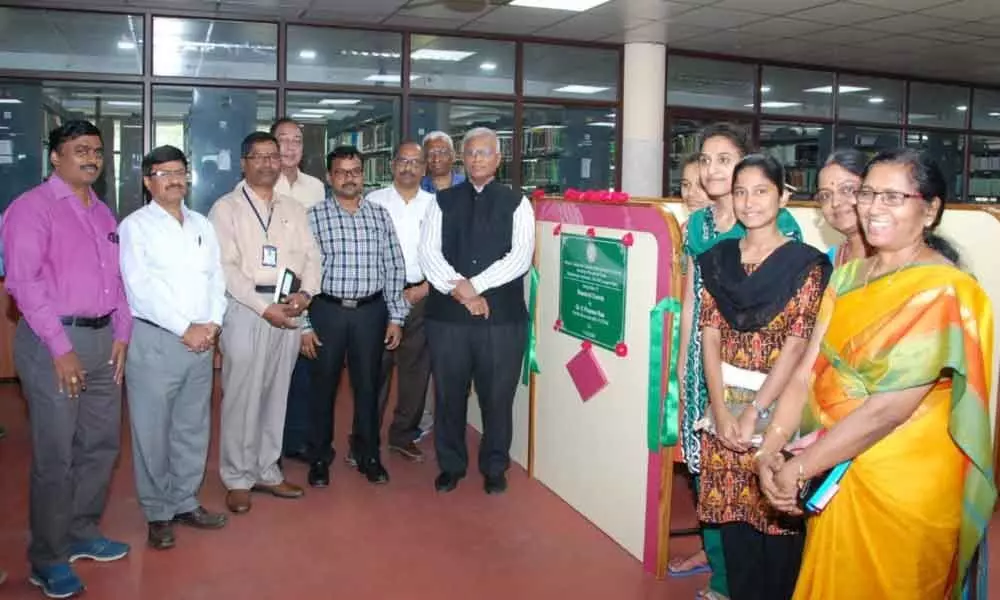 Hyderabad: Research carrels inaugurated at PJTSAU