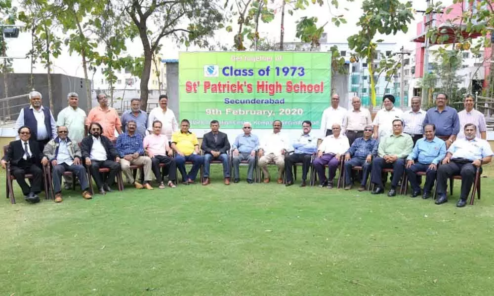 Hyderabad: 30 students of St Patricks School reunite after 47 years