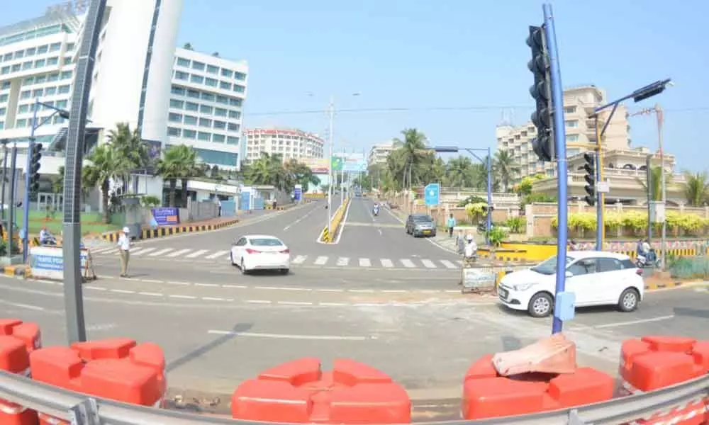Visakhapatnam: This junction(Novotel junction) is not new to fatal accidents
