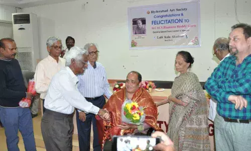 Hyderabad: Rare recognition for city artist