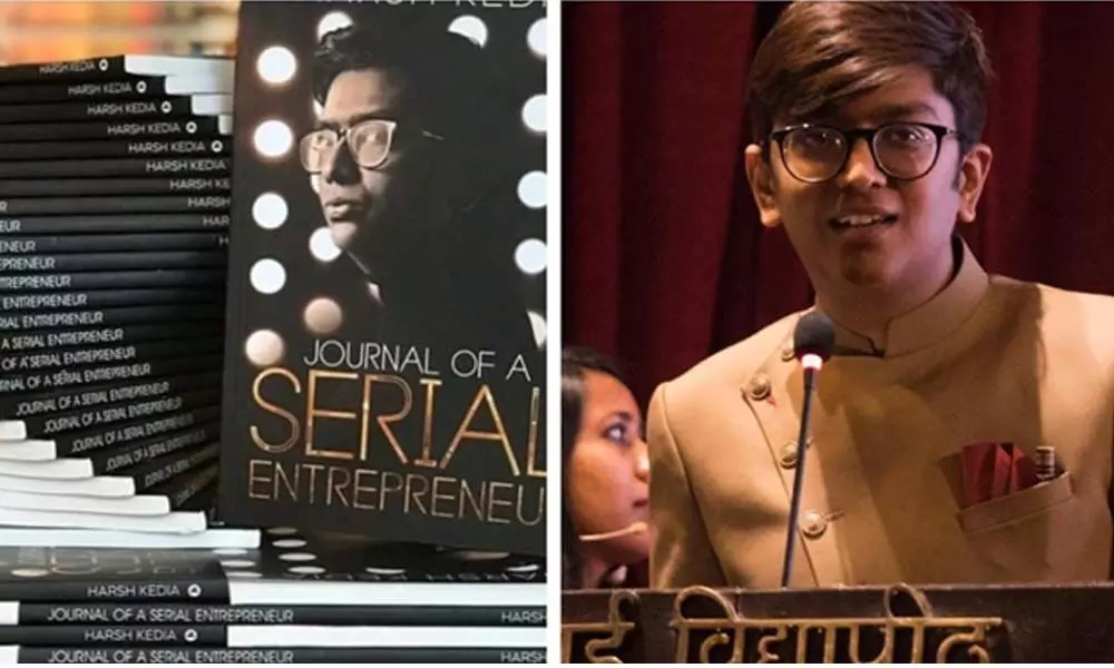TEDx speaker & chef, Harsh Kedia launches his debut book, Journal of a serial entrepreneur