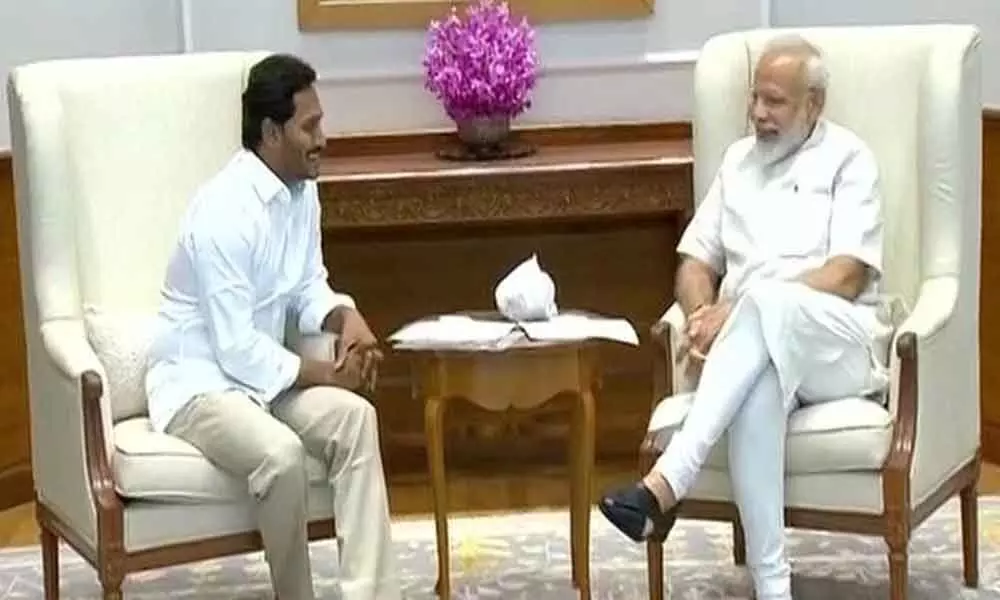 CM Jagan Reddy meets PM Narendra Modi, details awaited