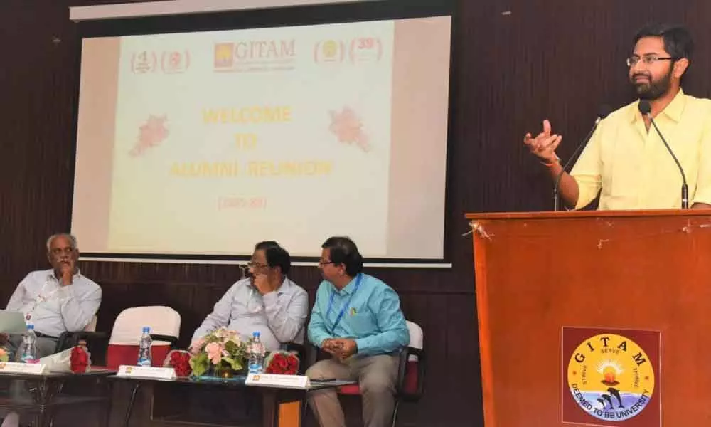 Visakhapatnam: Alumni plays a crucial role