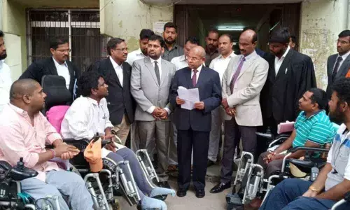 Hyderabad: Muscular dystrophy patients move HRC, seek government help