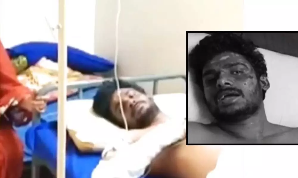 Kidnapped Youngman found with severe injuries at Bhimili in Visakhapatnam