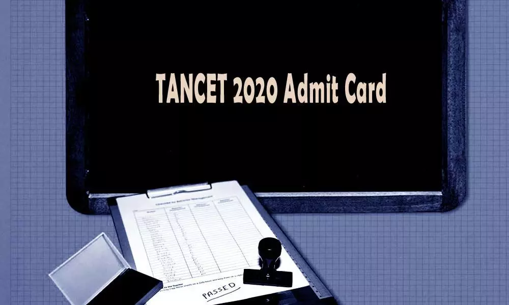 TANCET 2020 Admit Card Released at annauniv.edu