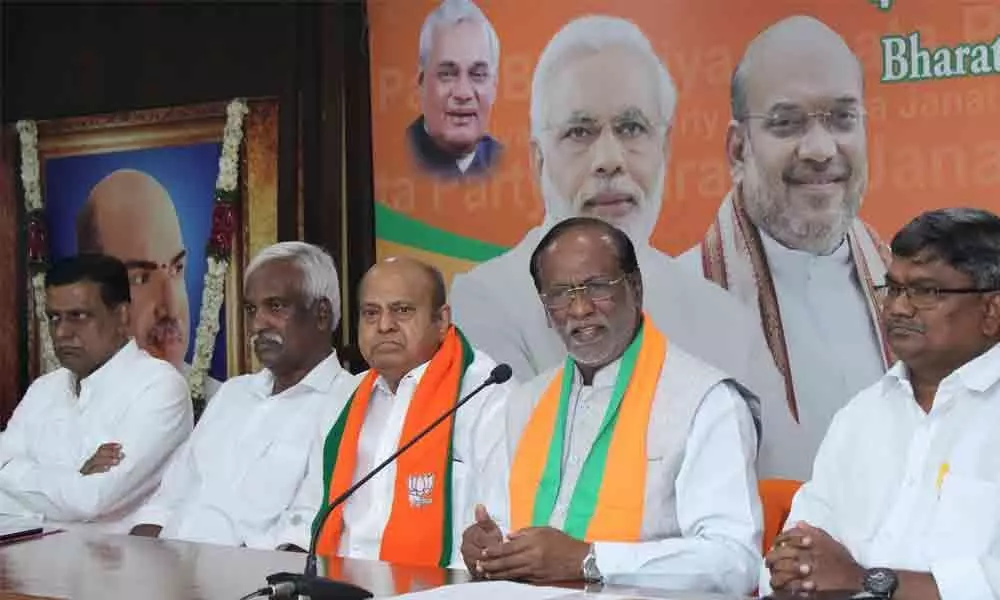 BJP wows to expose Congress on Dalit reservation issue