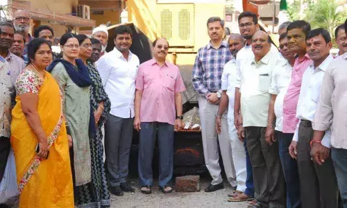 Secunderabad Cantonment Board CEO launches BT road works