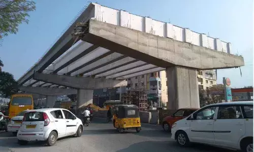 Hyderabad: Wait for one more year to ride on Shaikpet flyover